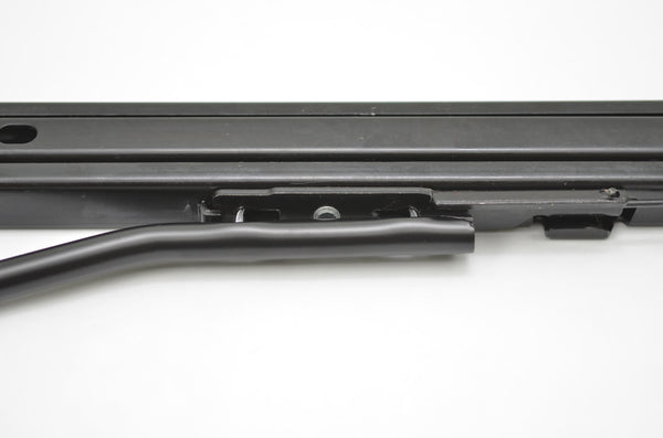 Universal Dual Lock Car Racing Seat Base Slider - Black Steel, Electrophoresis Finish