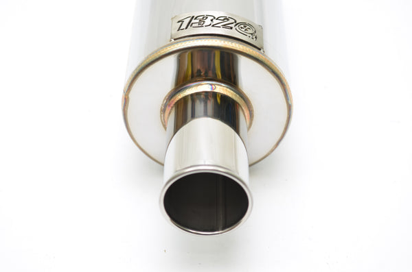 Spoon STYLE SHORT TIP 2.5 INCH MUFFLER FITS EG6 EK9 HATCHBACK