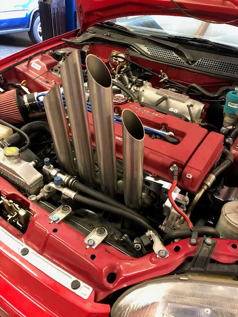 その他 bbb show status B-Series hood exit header