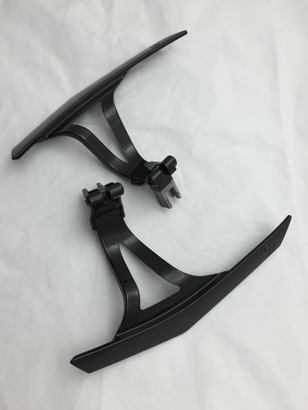 Nissan Infiniti Paddle Shifters – PV36 G37 M37 G35 Q50 Q60 – Used Silver Plastic-839344