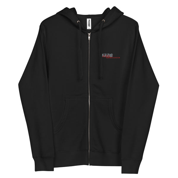 1320 Performance Unisex fleece zip up hoodie