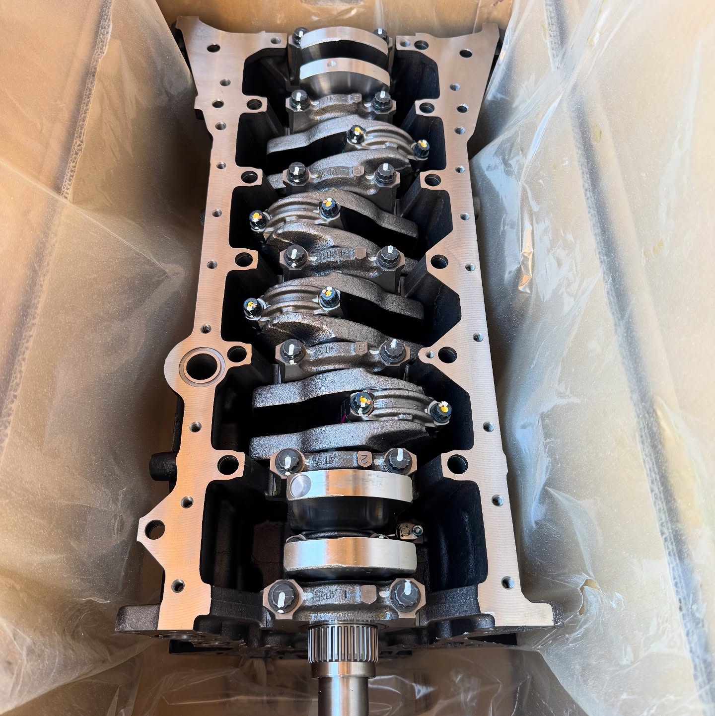 Supra 2JZGTE short block assembly OEM part # 11400-49088