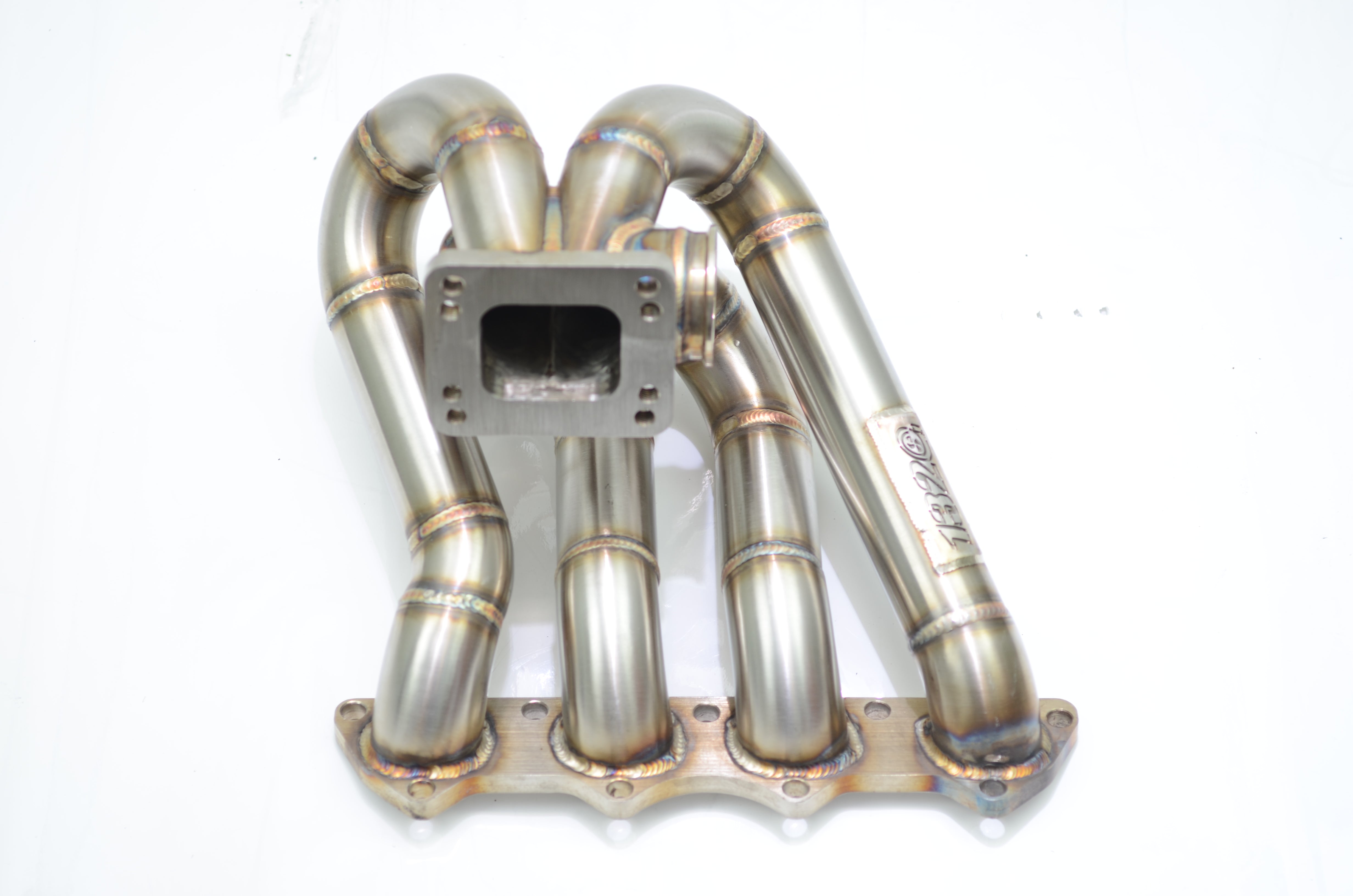 1320 PERFORMANCE B series T3 Top mount turbo manifold AC compatible