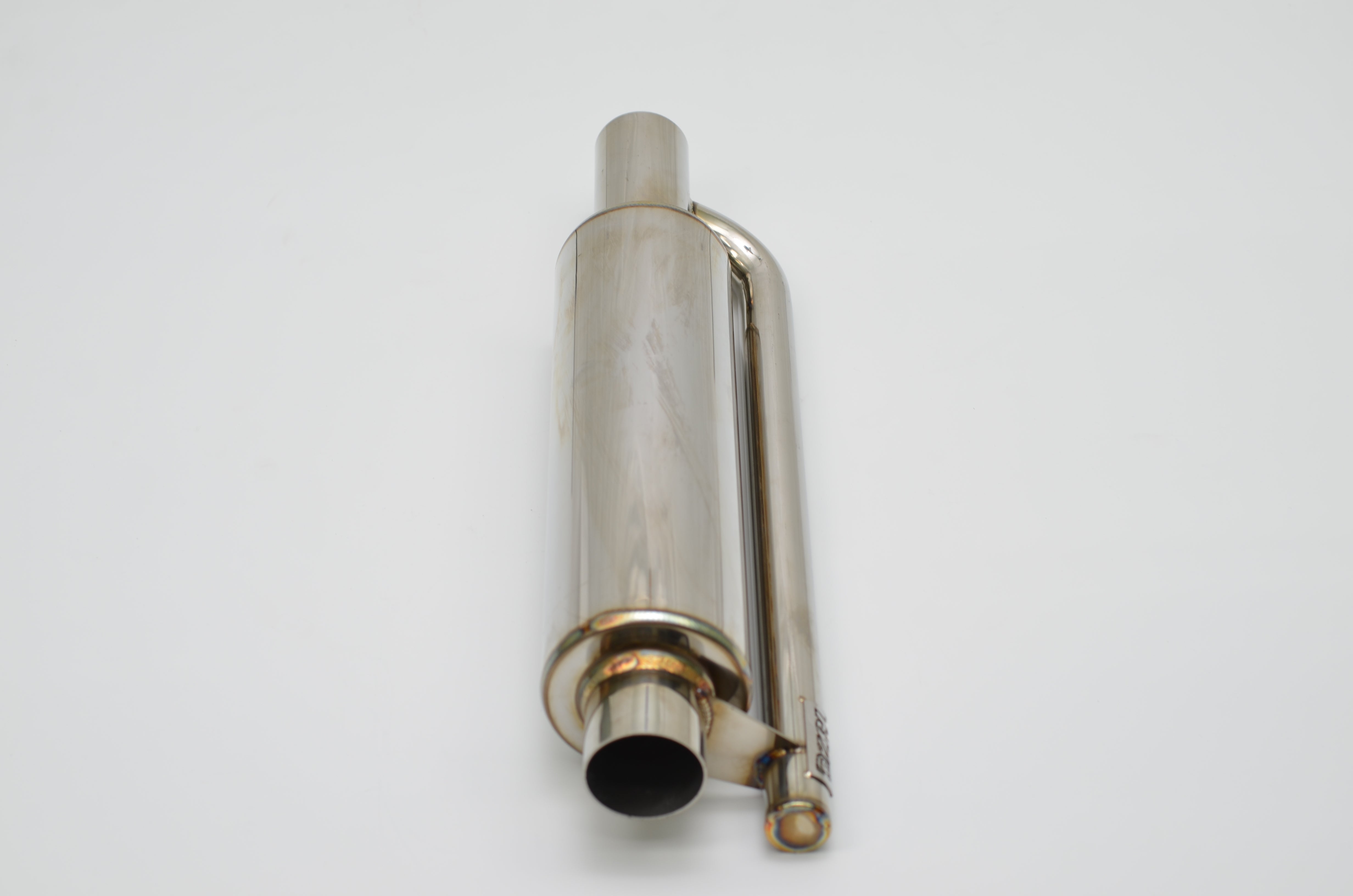 Performance Muffler 1320 Performance Ultra Quiet Resonator Muffler | 2.5" Inlet/Outlet, Polished Stainless Steel, Universal Fit 2.5 Resonator - Foto 6