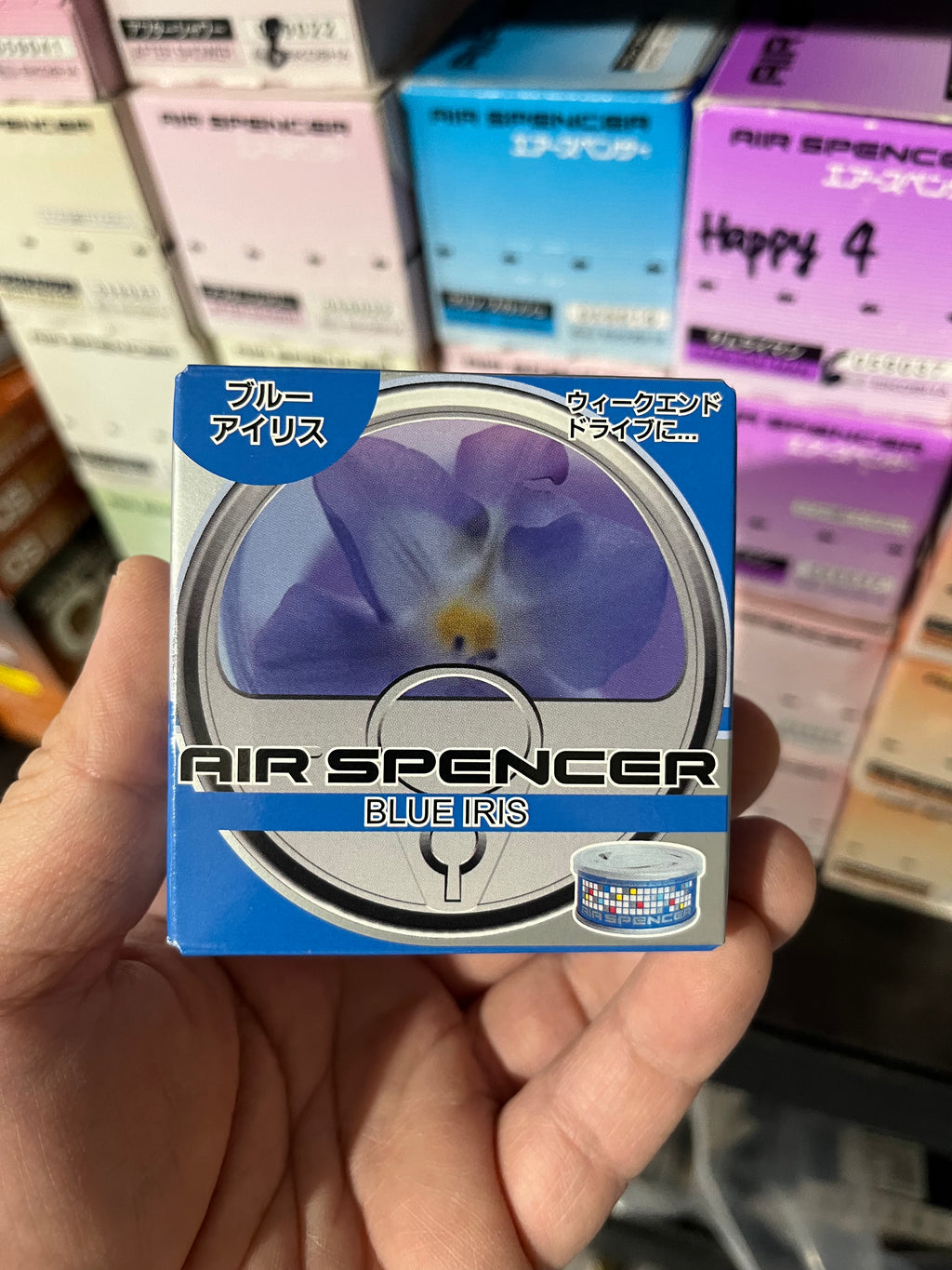 JDM air spencer blue iris scent