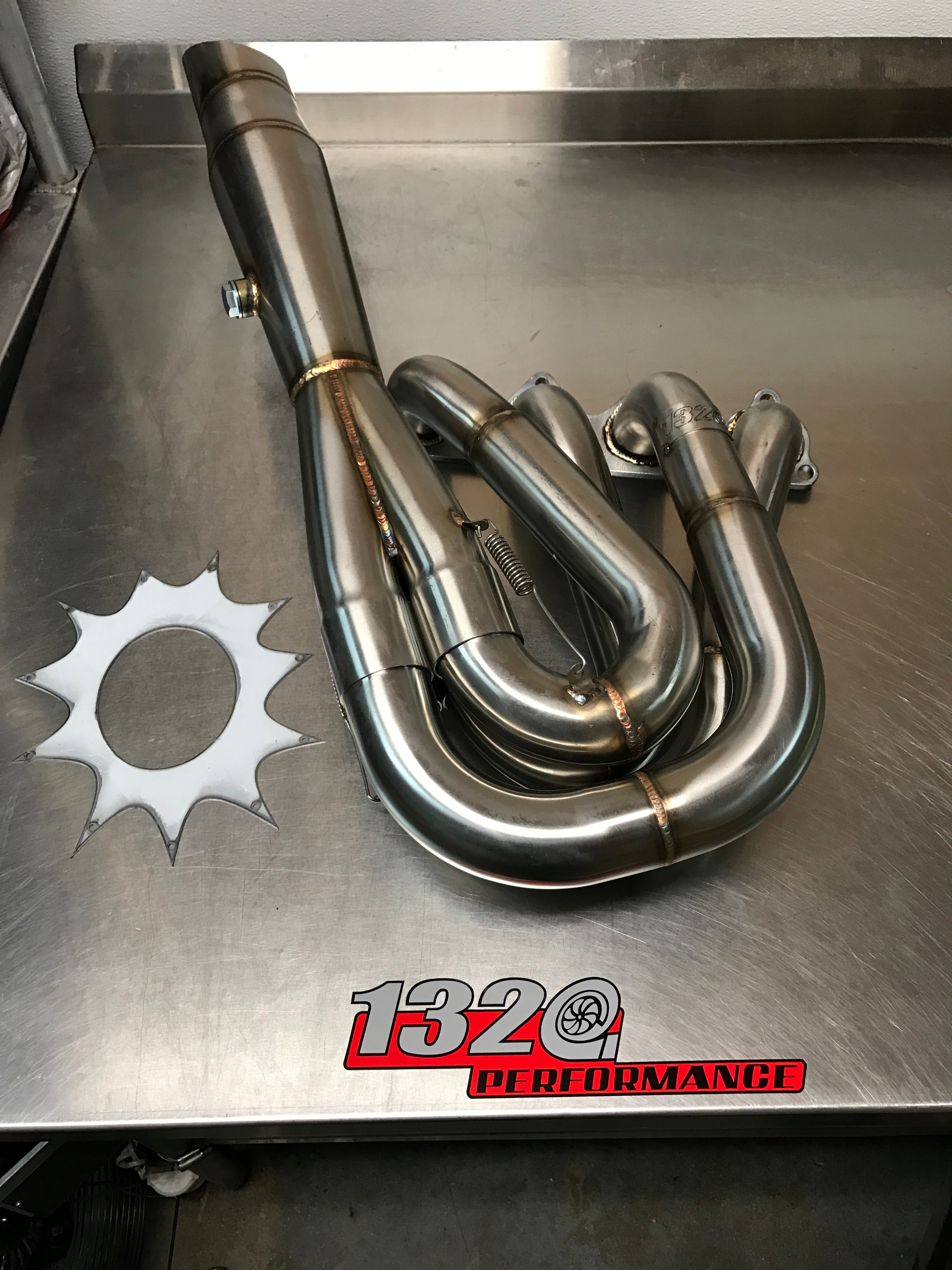 H SERIES HOOD EXIT BIG TUBE MEGAPHONE RACE HEADER H22A H23 H22A4 F20B