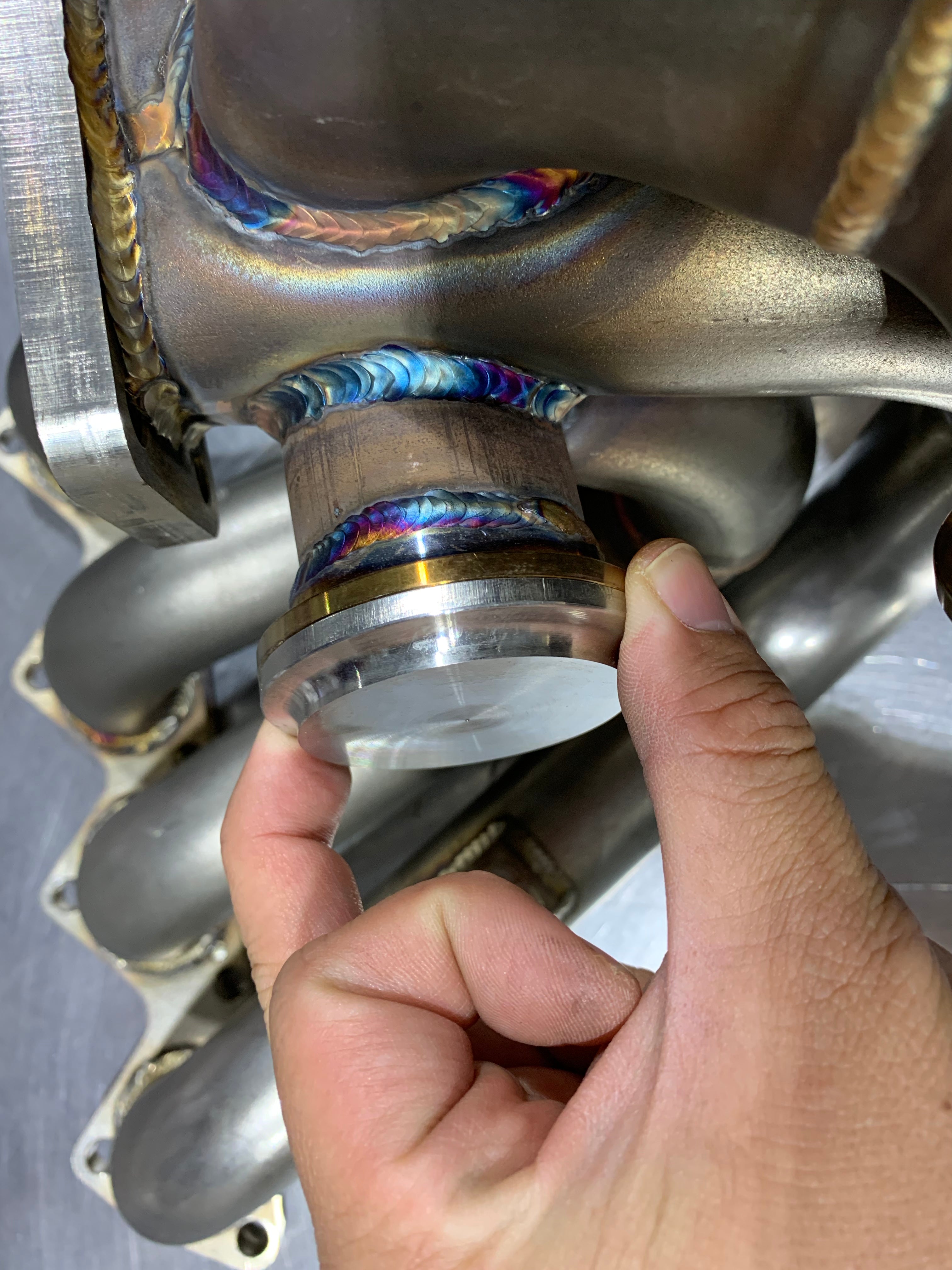 1320 Performance K20 K24 V1.5 Sidewinder Turbo Manifold T3 Flange 44mm 1320 Performance K20 K24 V1.5 Sidewinder Turbo Manifold T3 Flange 44mm