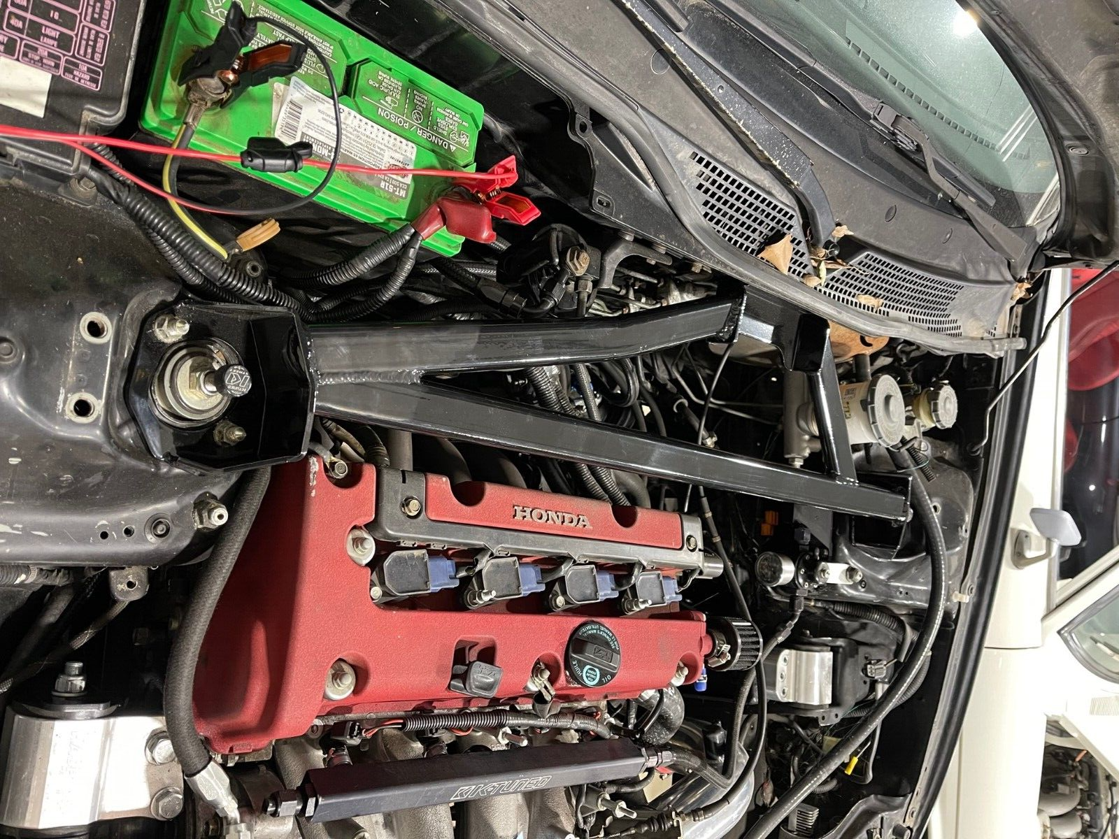 EG EK DC2 V2 K series engines front 3 point strut bar k20 k24 EG EK DC2 V2 K series engines front 3 point strut bar k20 k24