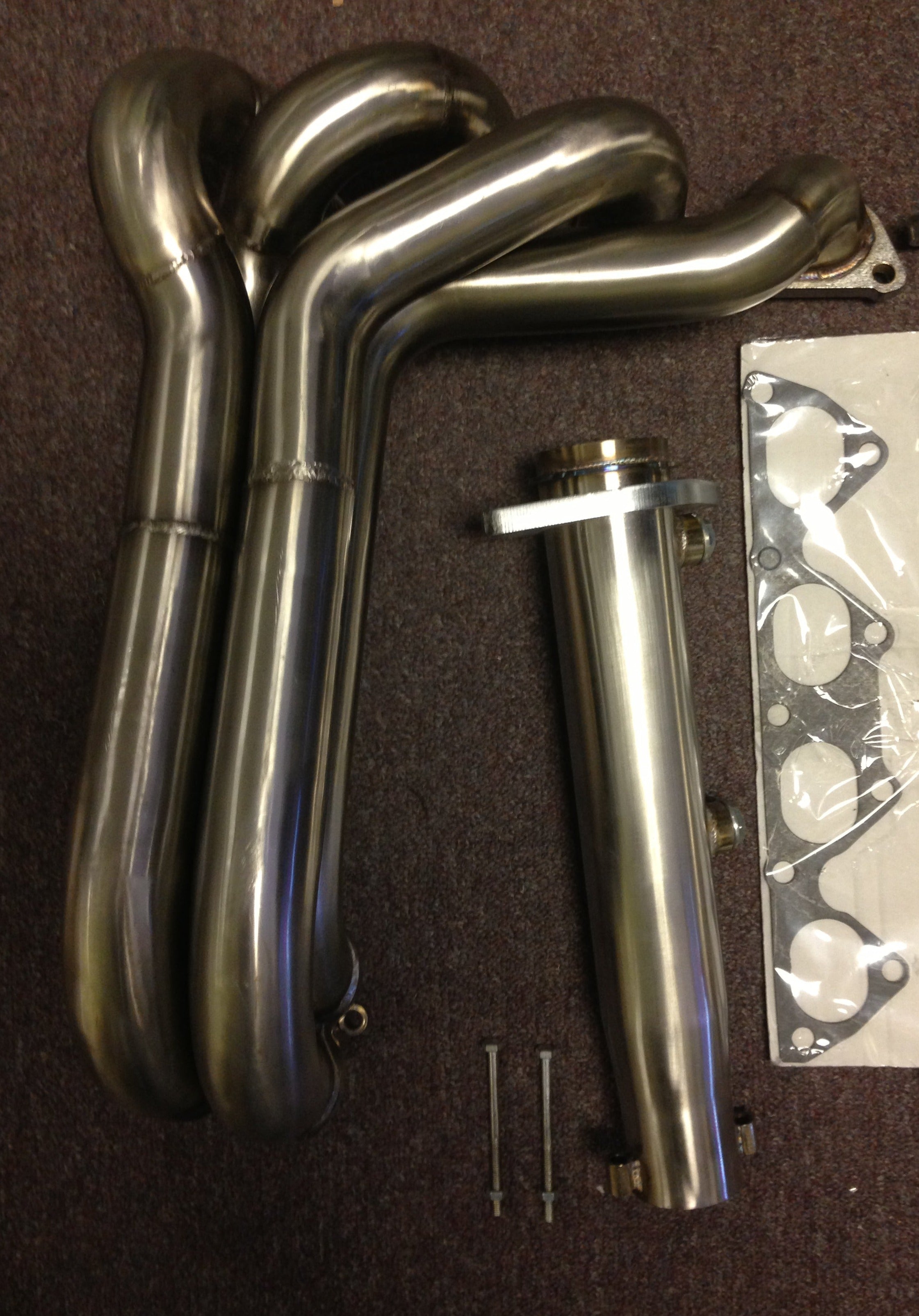 4 Inch Test Header Randy Monroe Style header w/ test pipe