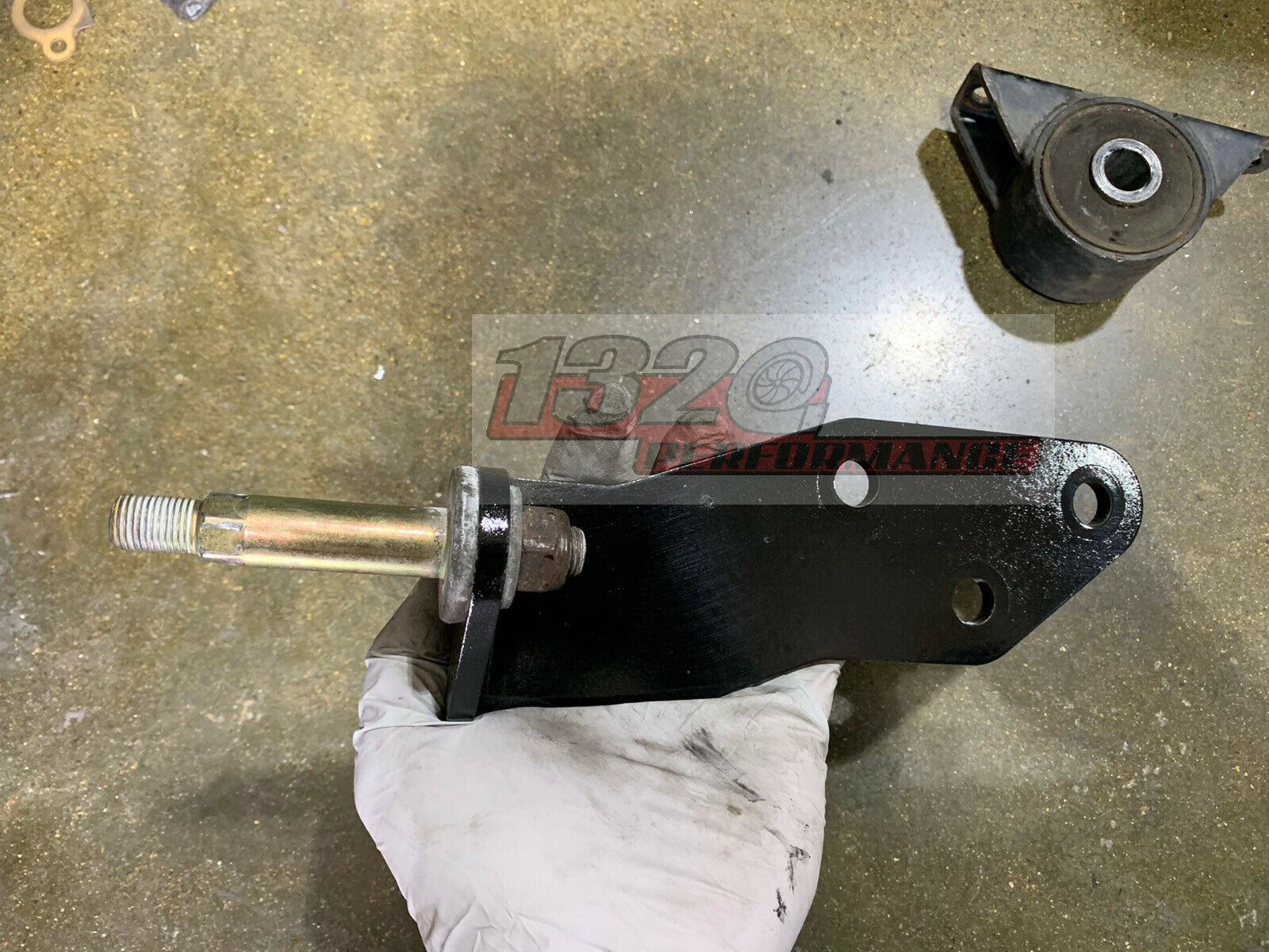 Low Profile Transmission Torque Mount Bracket For Acura Honda B16 B18 β Steel, Front Lower Right