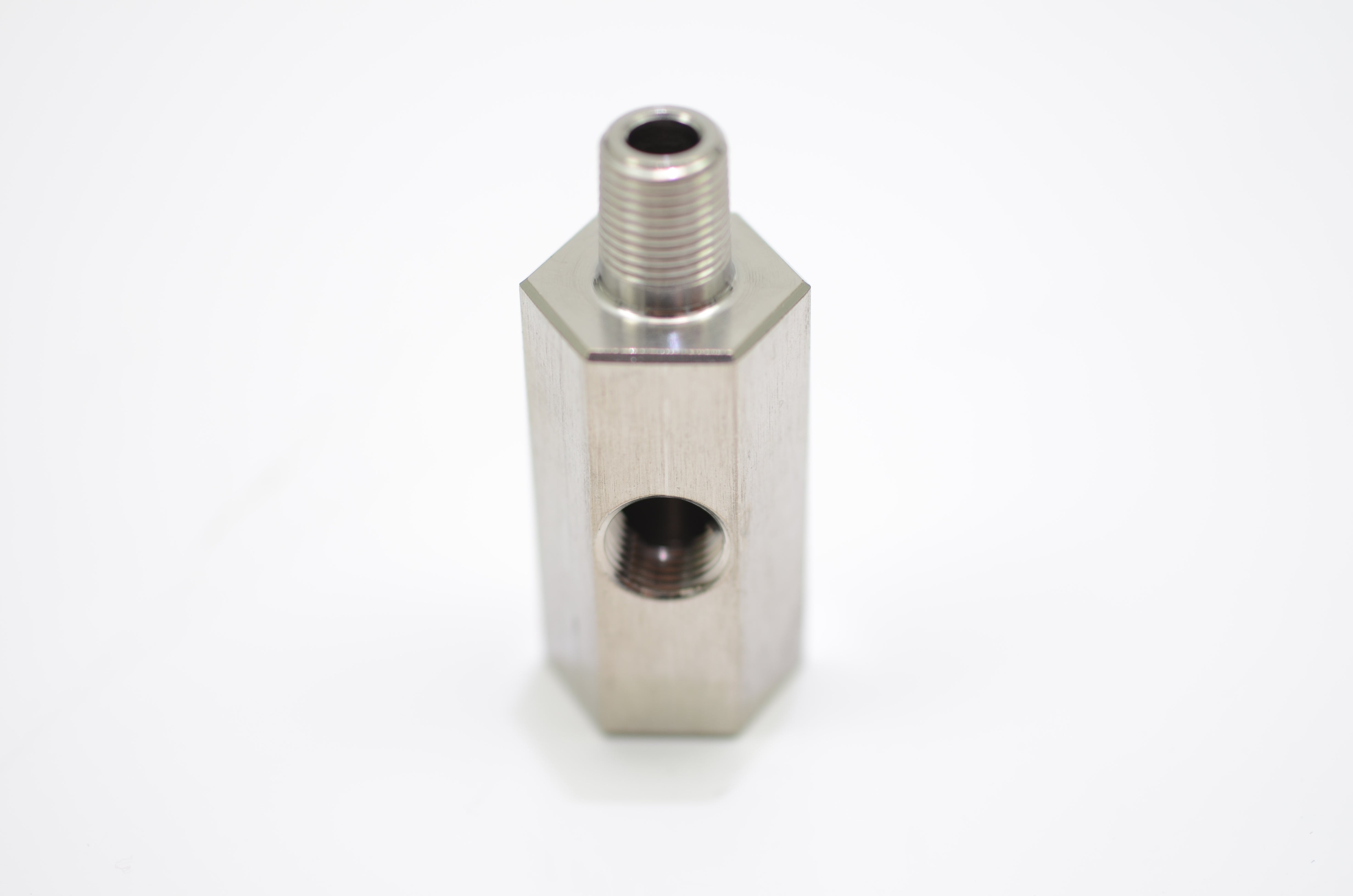 Finish Line Factory BSPT To AN Adapter - 3/8 BSP To -06 AN For Fuel, Oil, Water, E85