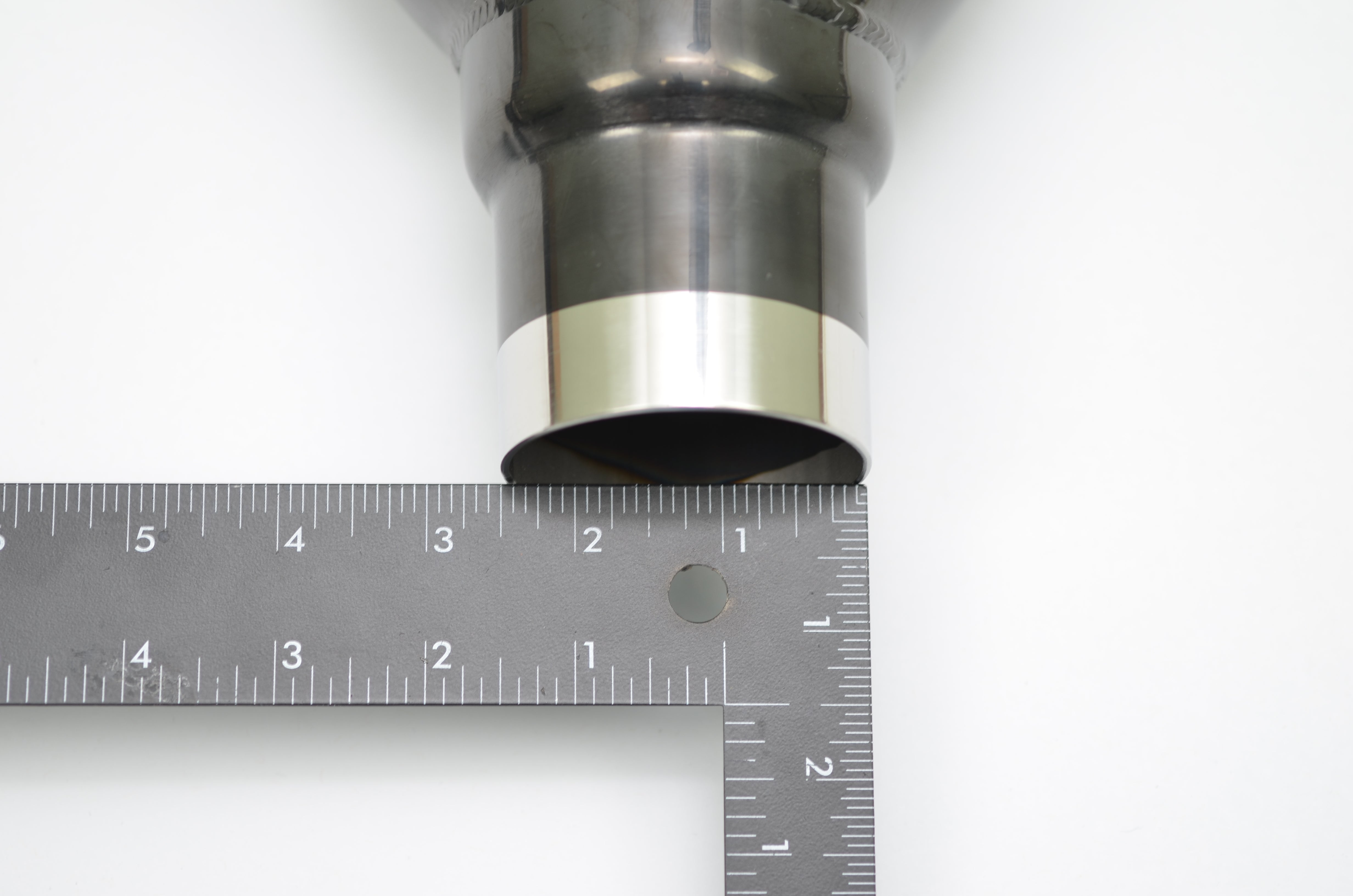 All Out Fab Blastpipe V6 – Bosozoku Style, 2.5” / 3” Inlet, Polished Stainless