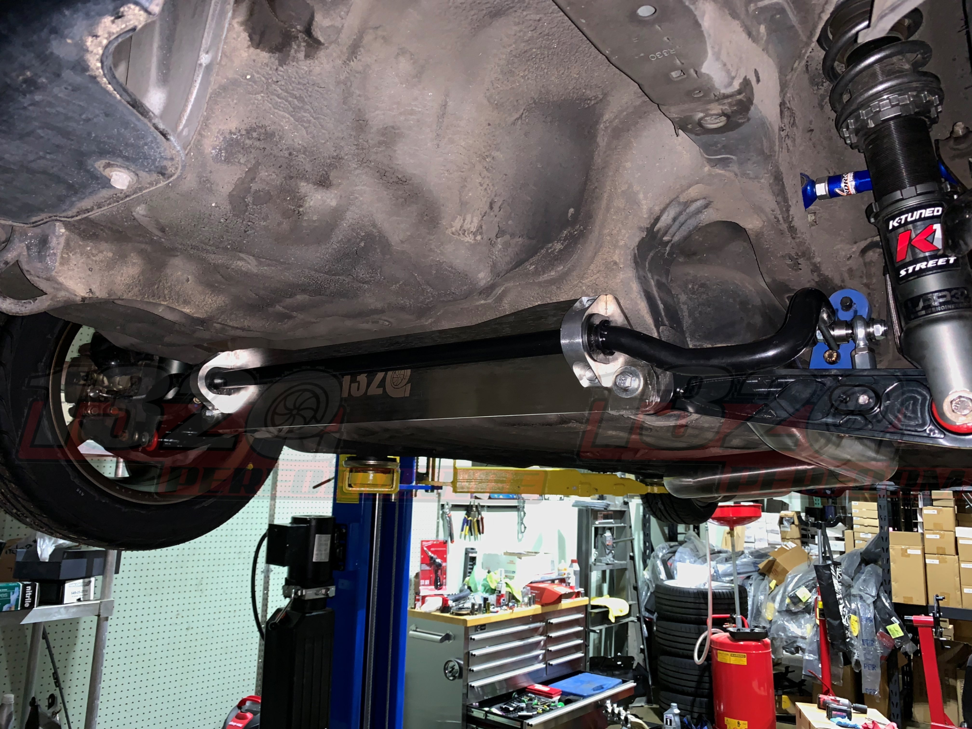 EG DC2 Steel subframe brace awd eg dc2 diff mount plate