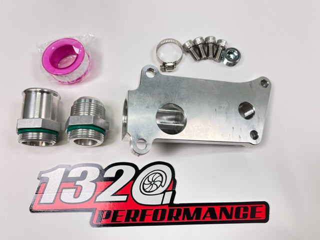 MSCRP Upper Coolant Housing Straight Inlet - For Honda K24 (No Filler Neck) 160°F