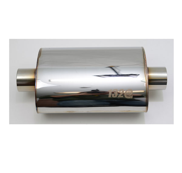 Ultra quiet resonator mini muffler 2.25" 2.5" 2.75" 3" 3.5" 4" inch to